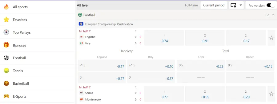 Betmatch bonus